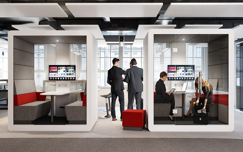 phân loại Phone Booth cho văn phòng